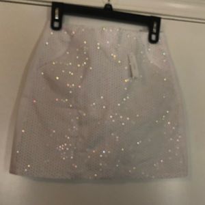 Topshop embellished skirt